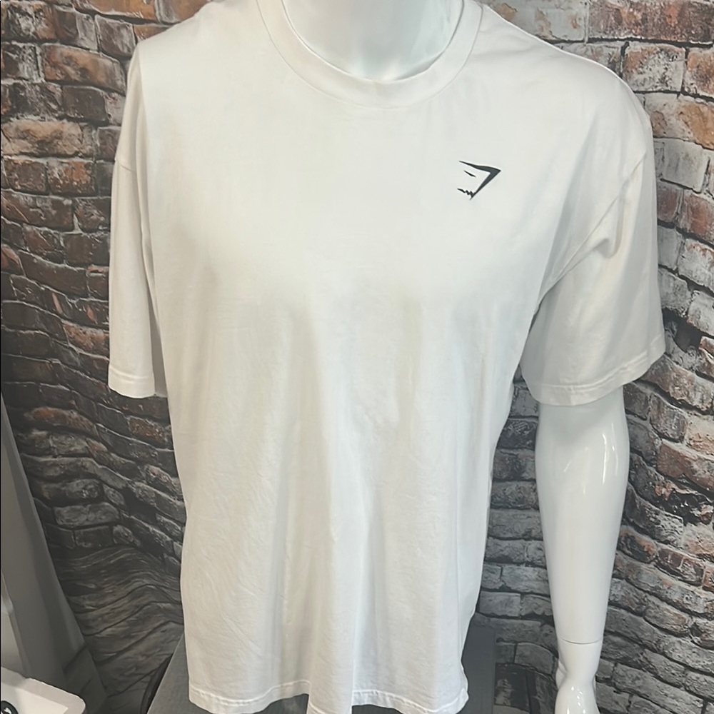 Gymshark White Short Sleeve Tee